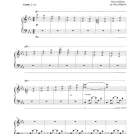 “Walking in the Air” – Sheet Music (Download)