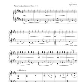 “Winter” – Sheet Music (Download)